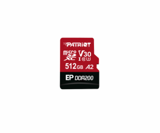 Patriot EP DDR200 Micro SDXC 512GB 160/120 MB/s U3