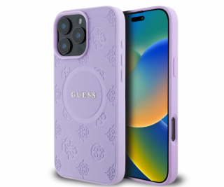 Guess Saffiano Peony Stamp MagSafe Zadní Kryt pro iPhone ...