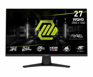 MSI MAG/274QF X24/27 /IPS/QHD/240Hz/0,5ms/Černá/3R