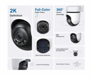 Kamera TP-Link Tapo C510W(2-pack) 3MPx, venkovní, IP PTZ,...