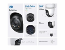Kamera TP-Link Tapo C510W(2-pack) 3MPx, venkovní, IP PTZ, WiFi, přísvit