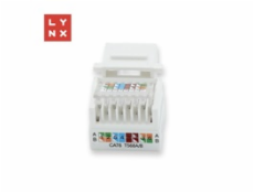 LYNX keystone UTP Cat6, samozařezávací, 90stp., bílý