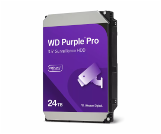 WD Purple Pro WD241PURP - Pevný disk - 24 TB - sledování,...