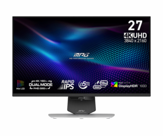 MSI MPG/274URDFW E16M/27 /IPS/4K UHD/160Hz/0,5ms/Černá/3R