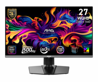 MSI MAG/272QP X50/26,5 /QD-OLED/QHD/500Hz/0,03ms/Černá/3R
