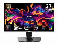MSI MAG/272QP X50/26,5 /QD-OLED/QHD/500Hz/0,03ms/Černá/3R