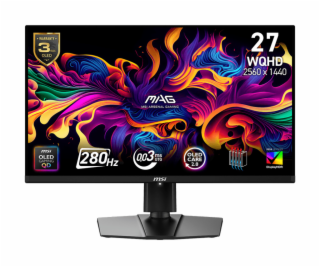 MSI MAG/271QP  X28/26,5 /QD-OLED/QHD/280Hz/0,03ms/Černá/3R
