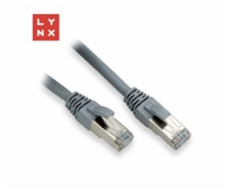 LYNX FTP patch kabel Cat6, PVC, 20m, šedý