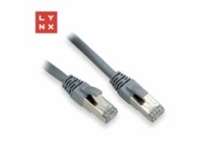 LYNX FTP patch kabel Cat6, PVC, 15m, šedý