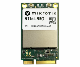 MikroTik R11e-LR9G, LoRa miniPCI-e card pro 902-928MHz
