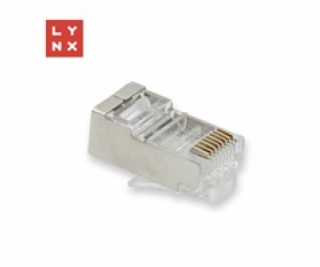 LYNX konektor STP Cat6a, 50µ, 100ks