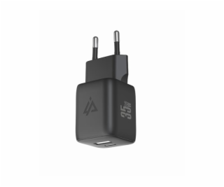 Adaptér USB iPEAX GaN USB/USB-C 90010127 Black