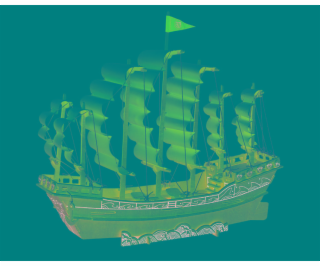 Woodcraft Dřevěné 3D puzzle loď plachetnice P131