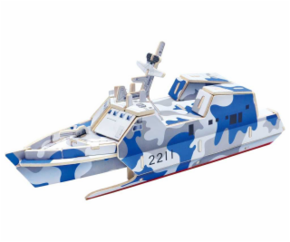 RoboTime Dřevěná skládačka útočná loď typ 022