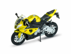 Welly Motocykl BMW S1000RR 1:18 zlatý