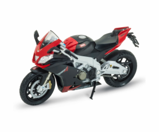 Welly Motocykl Aprilia RSV4 Factory 1:18 červený
