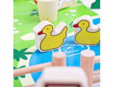 Bigjigs Toys Velká dřevěná farma