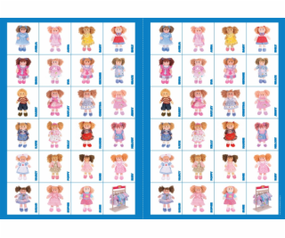 2Kids Toys Papírové pexeso panenky