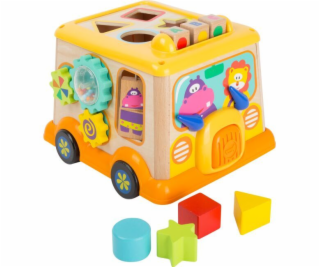 small foot Motorická kostka školní autobus 