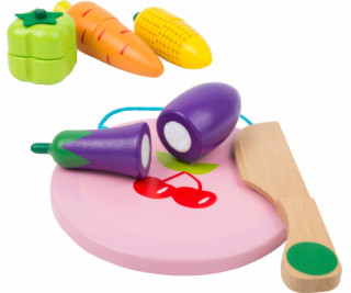 small foot Dřevěná sada ovoce a zelenina