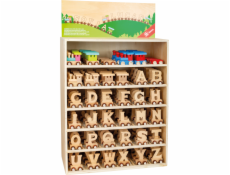 small foot Vláček vláčkodráhy abeceda 1 ks