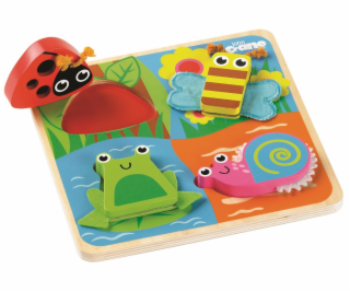 Tidlo Senzorické puzzle louka 
