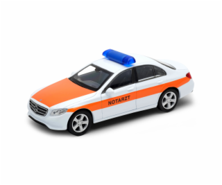 Welly Mercedes-Benz E-Class (2016) 1:34 s majákem - lékař...