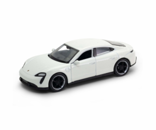 Welly Porsche Taycan Turbo S 1:34 bledě modré