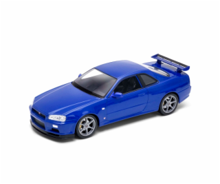 Welly Nissan Skyline GT-R -  modré 1:24