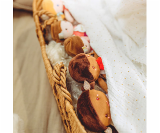 Doudou Jolijou Panenka Léna 16 cm žlutá