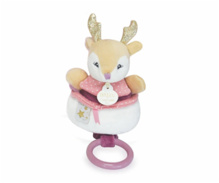 Doudou Plyšová hudební hračka 20 cm srnka