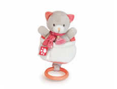 Doudou Plyšová hudební hračka 20 cm kočka