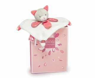 Doudou Plyšová mini hračka muchláček 20 cm kočka