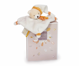 Doudou Plyšová mini hračka muchláček 20 cm medvěd