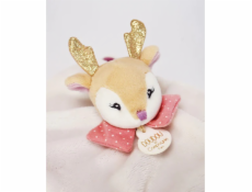 Doudou Plyšová mini hračka muchláček 20 cm srnka