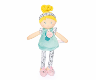 Doudou Jolijou Panenka LES PIPELLETTES 25 cm 1 ks tyrkysová