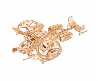 Woodcraft Dřevěné 3D puzzle RDA bitevní vrtulník