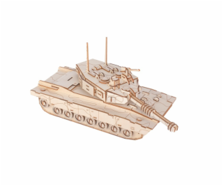 Woodcraft Dřevěné 3D puzzle Tank M1 Abrams