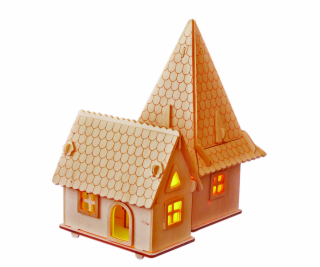Woodcraft Dřevěné 3D puzzle Evropská vila D