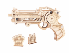 Woodcraft Dřevěné 3D puzzle Zbraň na gumičky Virbius