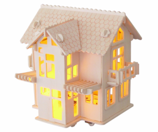 Woodcraft Dřevěné 3D puzzle Evropská vila C