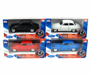 Welly Škoda Octavia 1:34 modrá