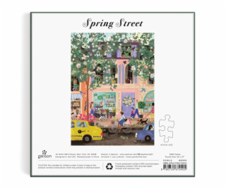 Galison Puzzle Jarní ulice 1000 dílků