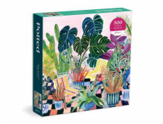 Galison Puzzle Pokojové květiny 500 dílků