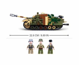 Sluban Army N38-B0858 Maskovaný obrněný tank