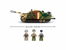 Sluban Army N38-B0858 Maskovaný obrněný tank