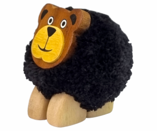 2Kids Toys Dřevěná figurka XL pompon Medvěd