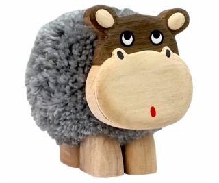 2Kids Toys Dřevěná figurka XL pompon Hroch