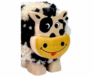 2Kids Toys Dřevěná figurka XL pompon Kráva