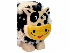 2Kids Toys Dřevěná figurka XL pompon Kráva